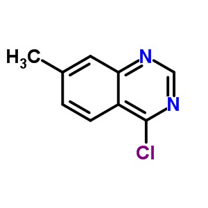 Quinazoline, 4-chloro-7-methyl-Structure,90272-83-6Structure Quinazoline, 4-chloro-7-methyl- Structure,90272-83-6Structure
