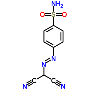 Benzenesulfonamide, p-((dicyanomethyl)azo)-Structure,90323-46-9Structure Benzenesulfonamide, p-((dicyanomethyl)azo)- Structure,90323-46-9Structure