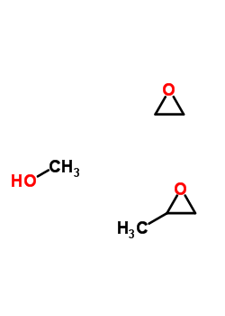 環(huán)氧丙烷、環(huán)氧乙烷的聚合物單甲醚結(jié)構(gòu)式_9063-06-3結(jié)構(gòu)式