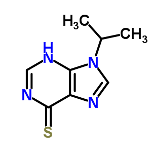 9-Propan-2-yl-3h-purine-6-thioneStructure,90953-36-9Structure 9-Propan-2-yl-3h-purine-6-thione Structure,90953-36-9Structure