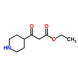 4-哌啶乙酸乙酯結(jié)構(gòu)式_90979-13-8結(jié)構(gòu)式
