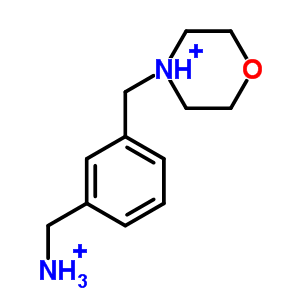 3-(4-嗎啉甲基)苯甲胺結(jié)構(gòu)式_91271-83-9結(jié)構(gòu)式
