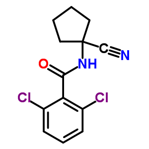 2,6-Dichloro-n-(1-cyano-cyclopentyl)-benzamideStructure,912763-66-7Structure 2,6-Dichloro-n-(1-cyano-cyclopentyl)-benzamide Structure,912763-66-7Structure