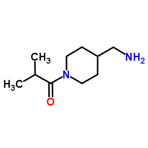 1-(1-Isobutyrylpiperidin-4-yl)methanamineStructure,915919-75-4Structure 1-(1-Isobutyrylpiperidin-4-yl)methanamine Structure,915919-75-4Structure