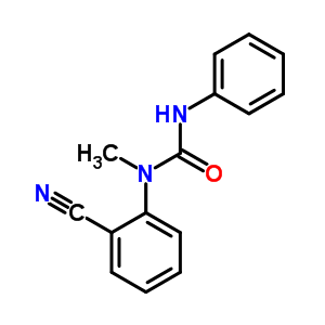 Urea,n-(2-cyanophenyl)-n-methyl-n-phenyl-Structure,92554-63-7Structure Urea,n-(2-cyanophenyl)-n-methyl-n-phenyl- Structure,92554-63-7Structure