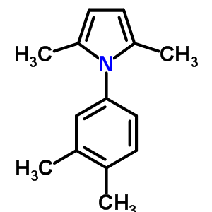 1-(3,4-Dimethyl-phenyl)-2,5-dimethyl-1h-pyrroleStructure,92596-42-4Structure 1-(3,4-Dimethyl-phenyl)-2,5-dimethyl-1h-pyrrole Structure,92596-42-4Structure