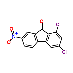 9H-fluoren-9-one,1,3-dichloro-7-nitro-Structure,93186-53-9Structure 9H-fluoren-9-one,1,3-dichloro-7-nitro- Structure,93186-53-9Structure