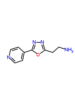 5-(4-Pyridinyl)-1,3,4-oxadiazole-2-ethanamineStructure,933722-78-2Structure 5-(4-Pyridinyl)-1,3,4-oxadiazole-2-ethanamine Structure,933722-78-2Structure