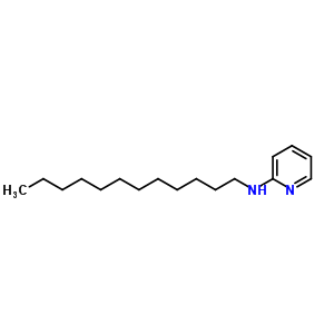 N-十二基吡啶-2-胺結(jié)構(gòu)式_93812-57-8結(jié)構(gòu)式