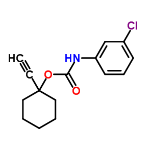 (1-Ethynylcyclohexyl) n-(3-chlorophenyl)carbamateStructure,93867-00-6Structure (1-Ethynylcyclohexyl) n-(3-chlorophenyl)carbamate Structure,93867-00-6Structure